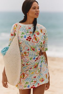 Celandine Cutout T-Shirt Mini Dress