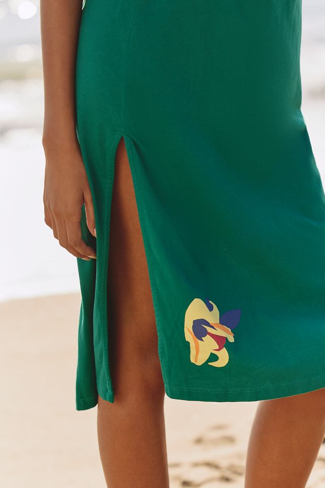 Celandine x Claire Colin Crew-Neck T-Shirt Midi Dress #2