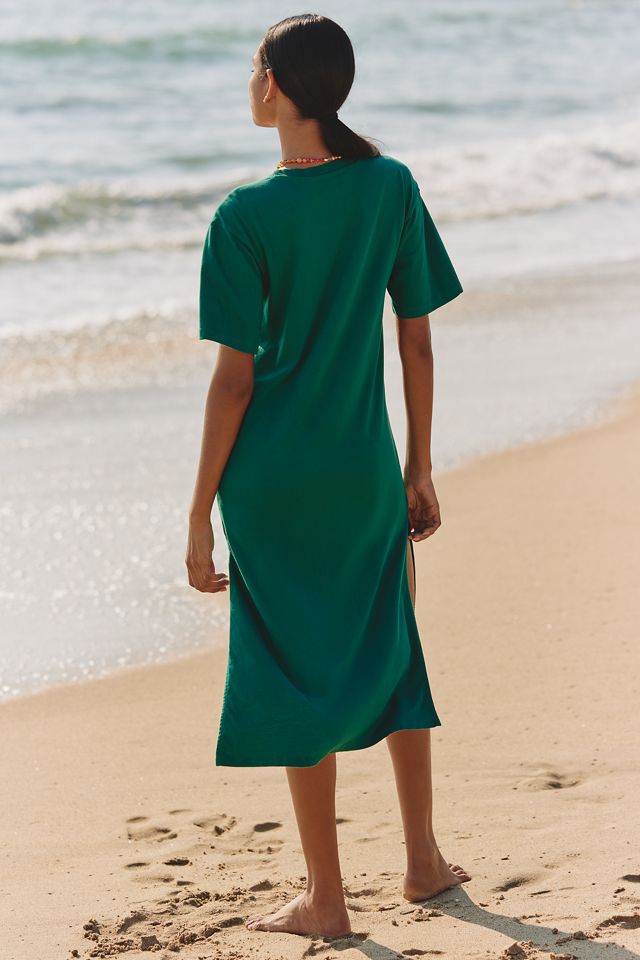 Celandine x Claire Colin Crew-Neck T-Shirt Midi Dress #3