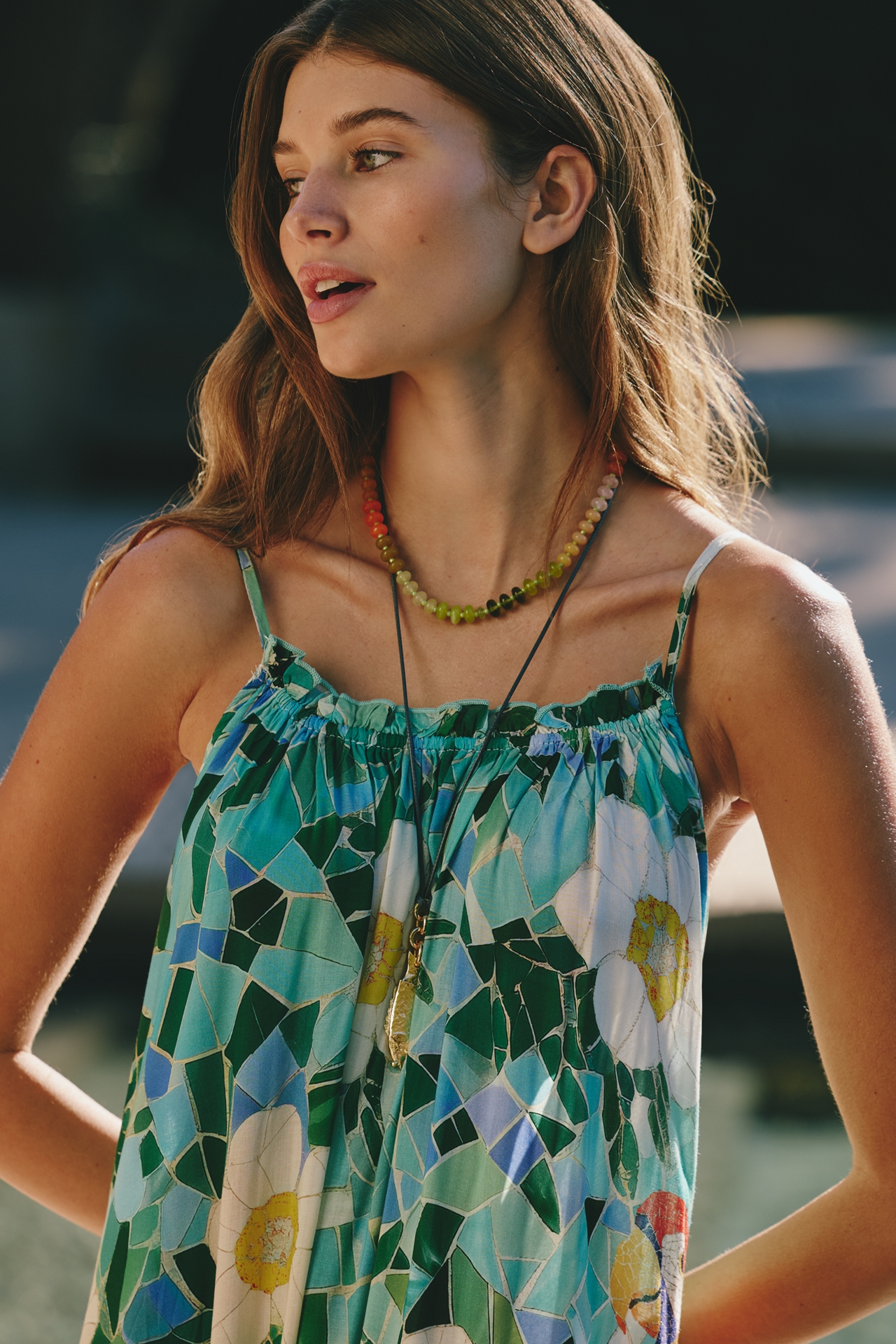 The Malika Printed Dress by Celandine