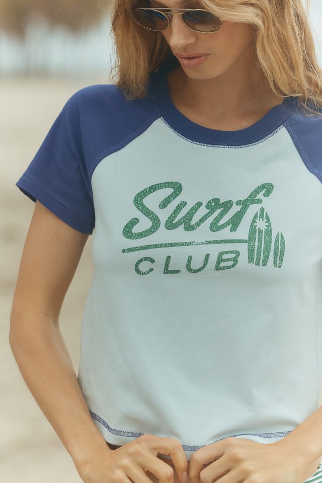 Celandine Surf Club Baby Tee | Anthropologie
