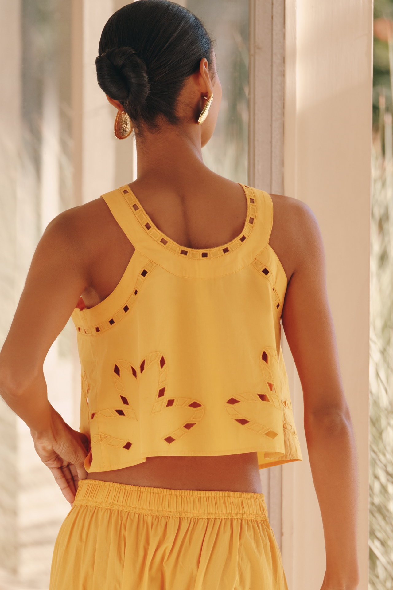 Celandine Cutwork Sun Top
