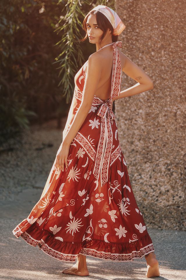 Celandine Scarf Dress #1