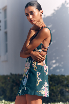 Celandine x Sarah Gordon Side Cutout Mini Dress