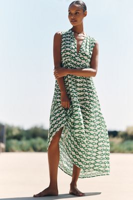 Celandine x Tigre Indigo Kallie Dress | Anthropologie
