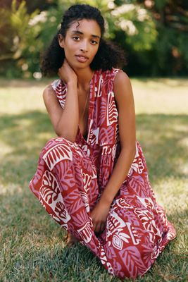 Robe en gaze de coton Celandine