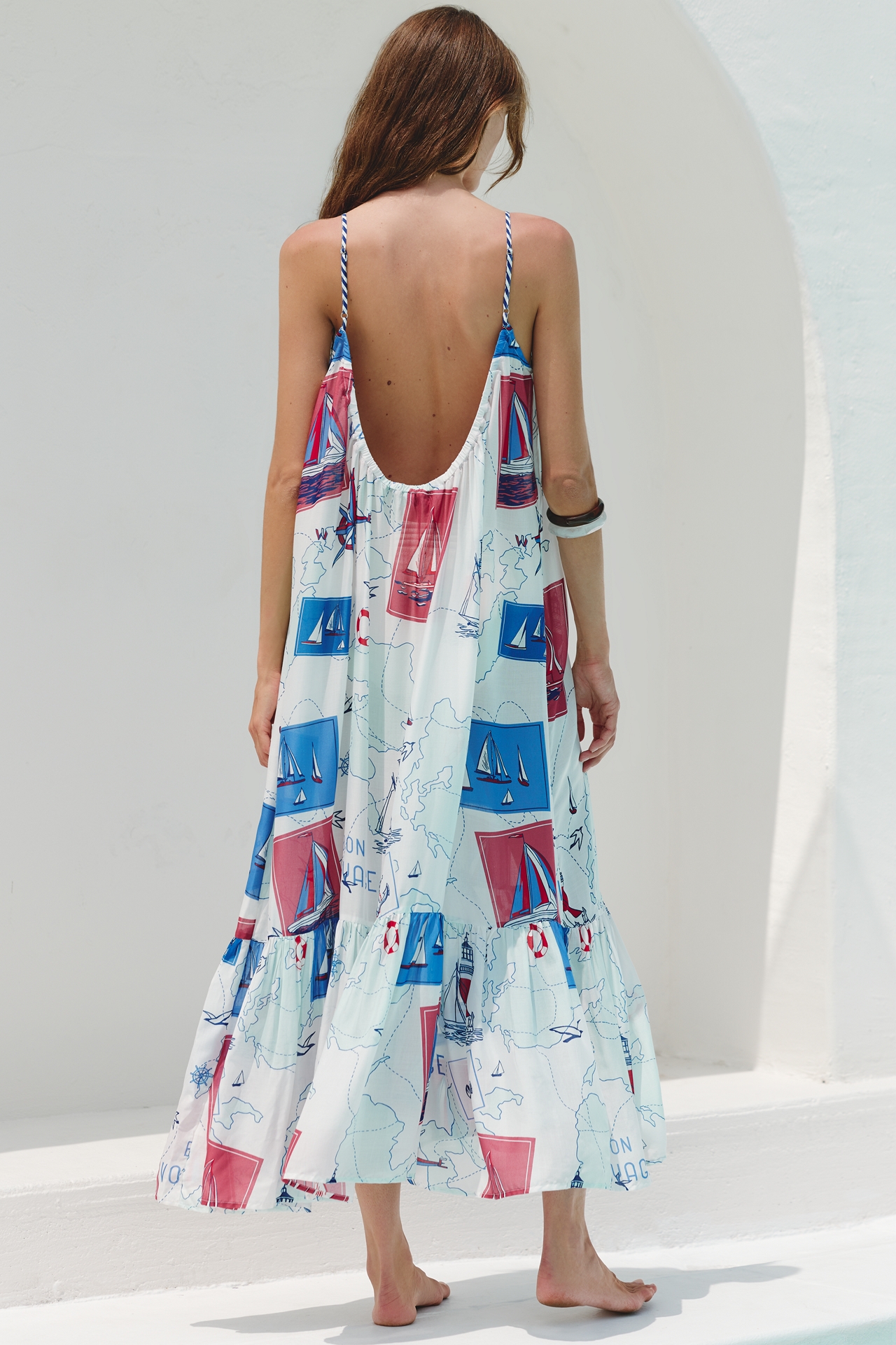 Malika Gauze Maxi Dress by Celandine