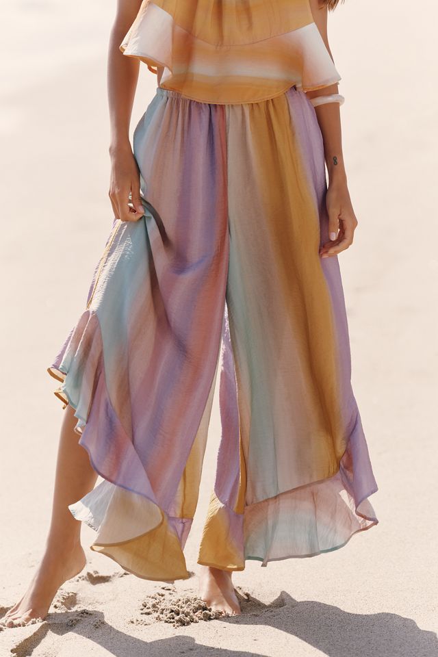 Celandine Ruffle Harem Pants #1
