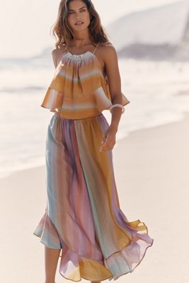 Celandine Ruffle Harem Pants