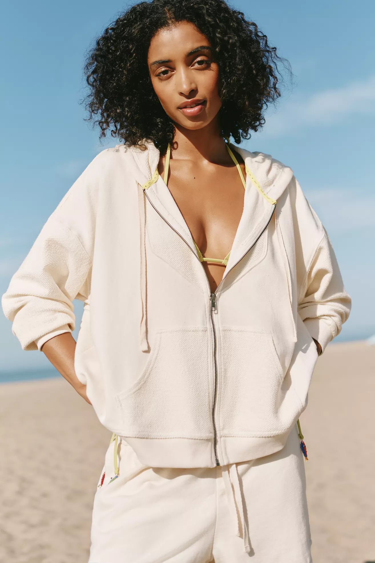 Celandine Under The Sun 100% Cotton Beach Cardigan
