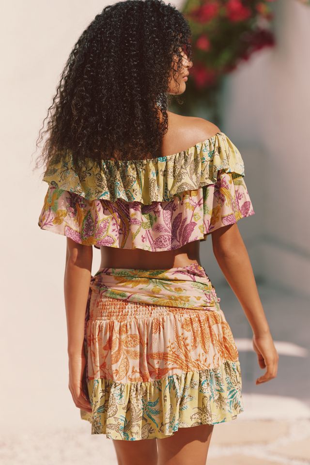 Celandine Off-Shoulder Ruffled Top #2