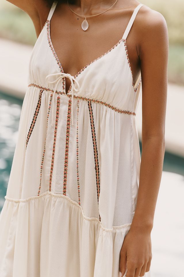 Robe midi micro perlée Celandine #3