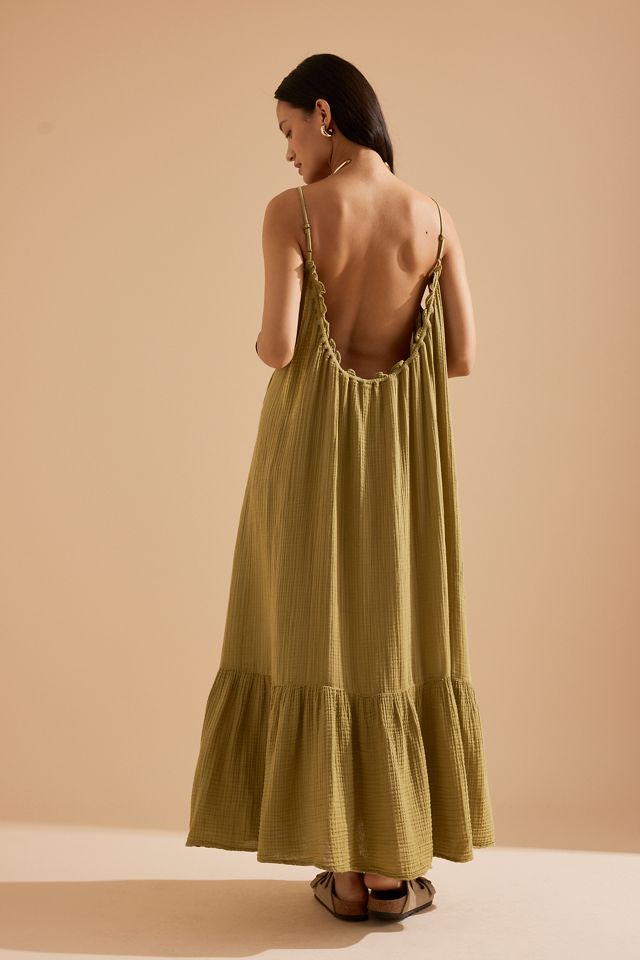 El Vestido Maxi de Gasa Malika de Celandine #1
