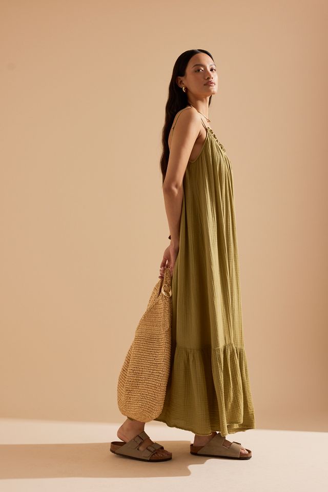 El Vestido Maxi de Gasa Malika de Celandine #2