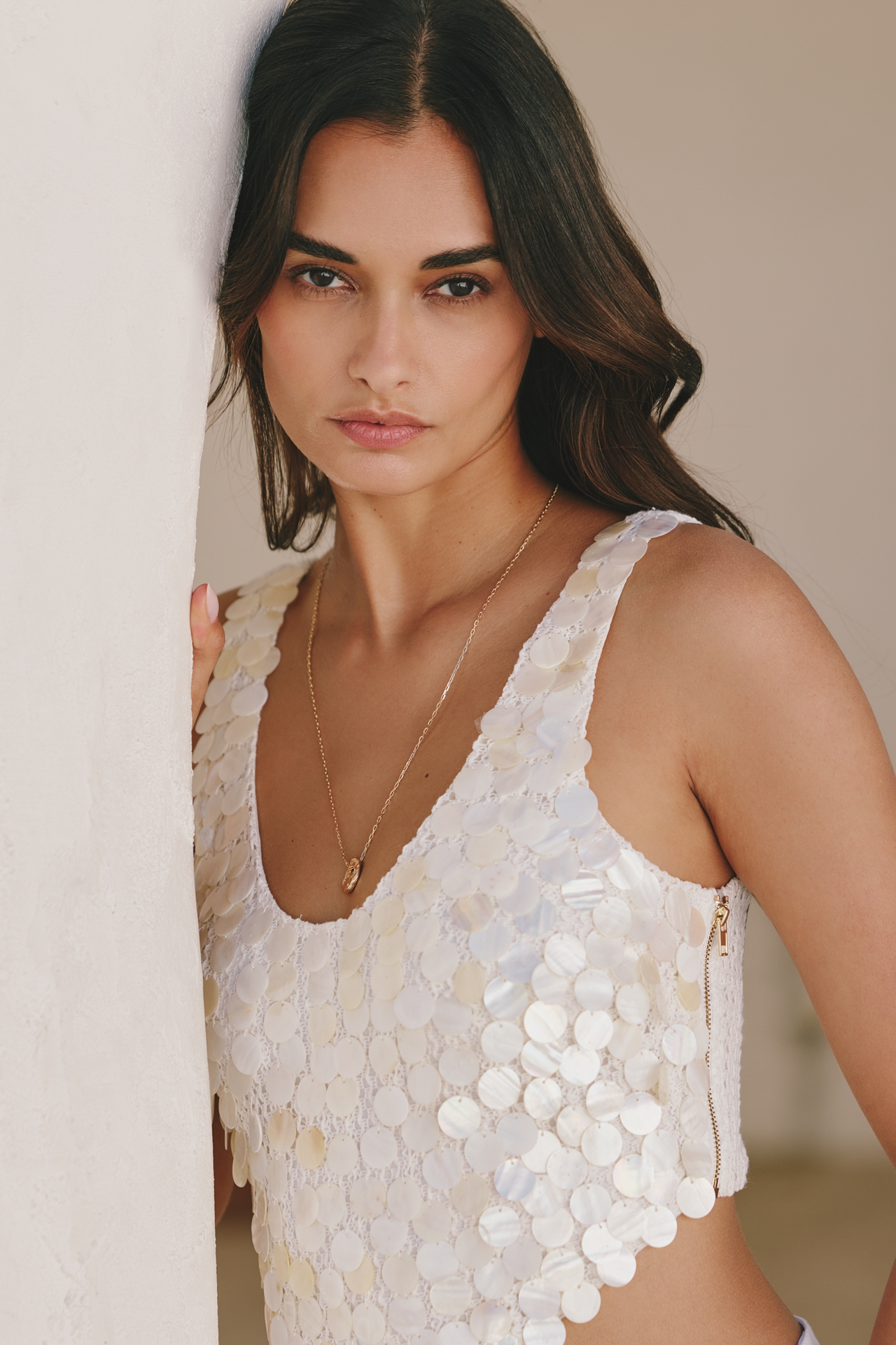 BLITHE All-Over Shell Tank