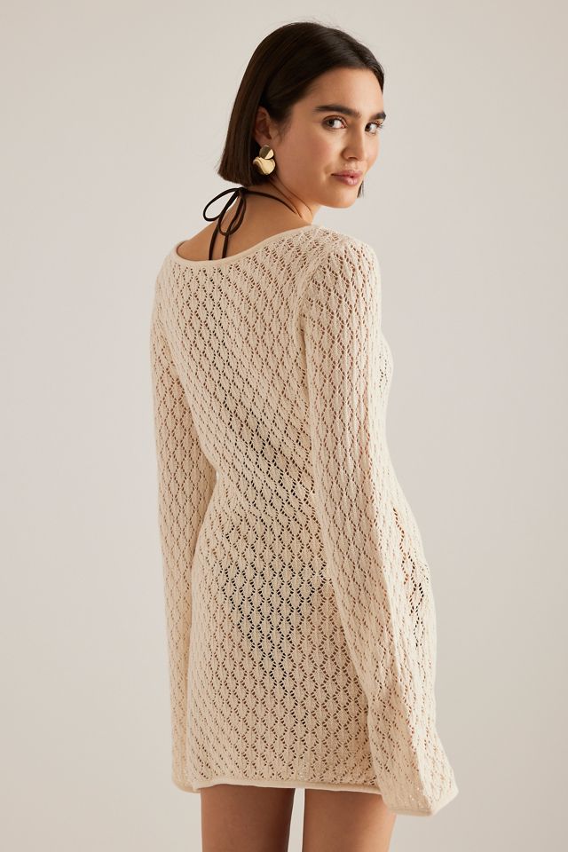 Vestido Mini de Ganchillo Away That Day #4