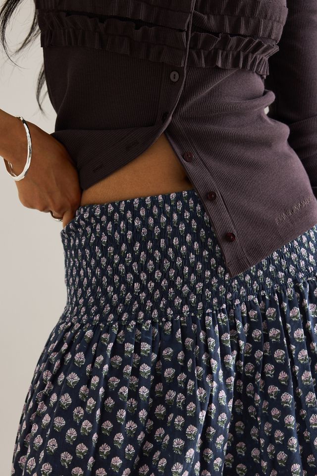 Jupe mi-longue Dilli Grey Asha à taille basse #3