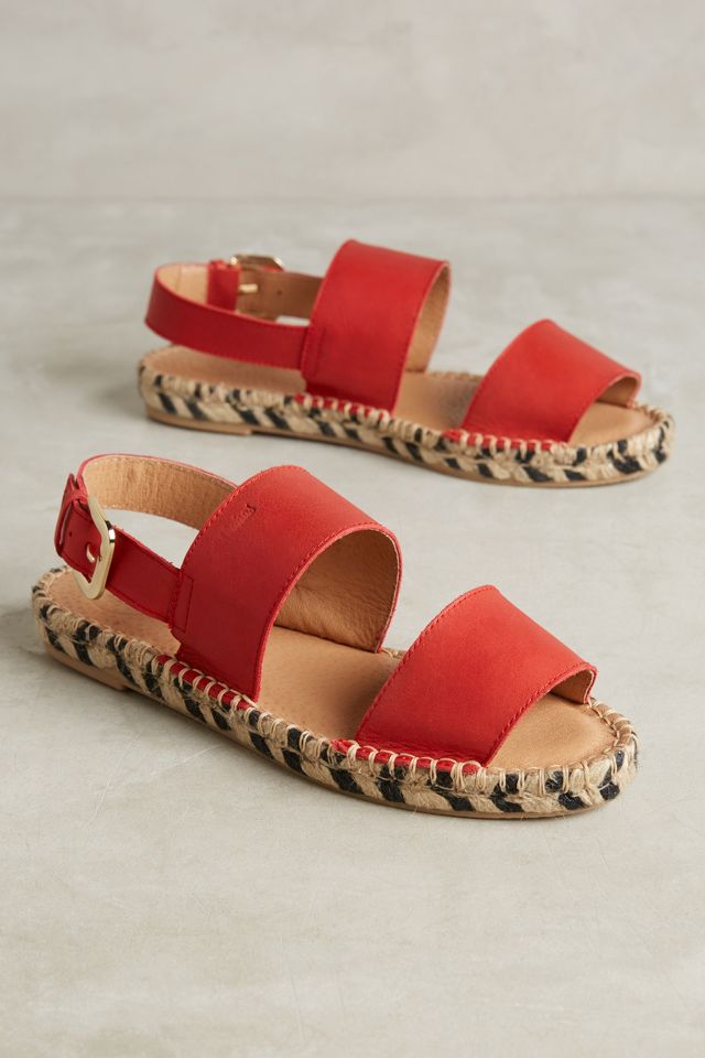 Alohas Double Strap Espadrille Sandals