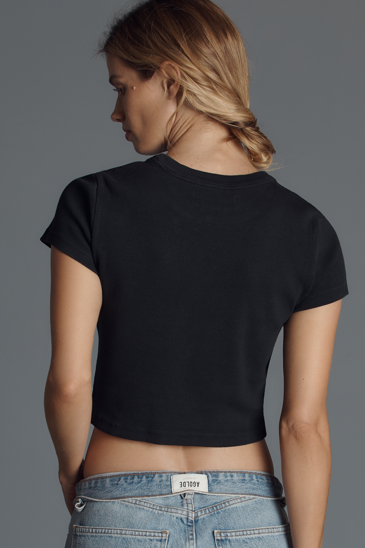 LSPACE Julia Crop Baby Tee