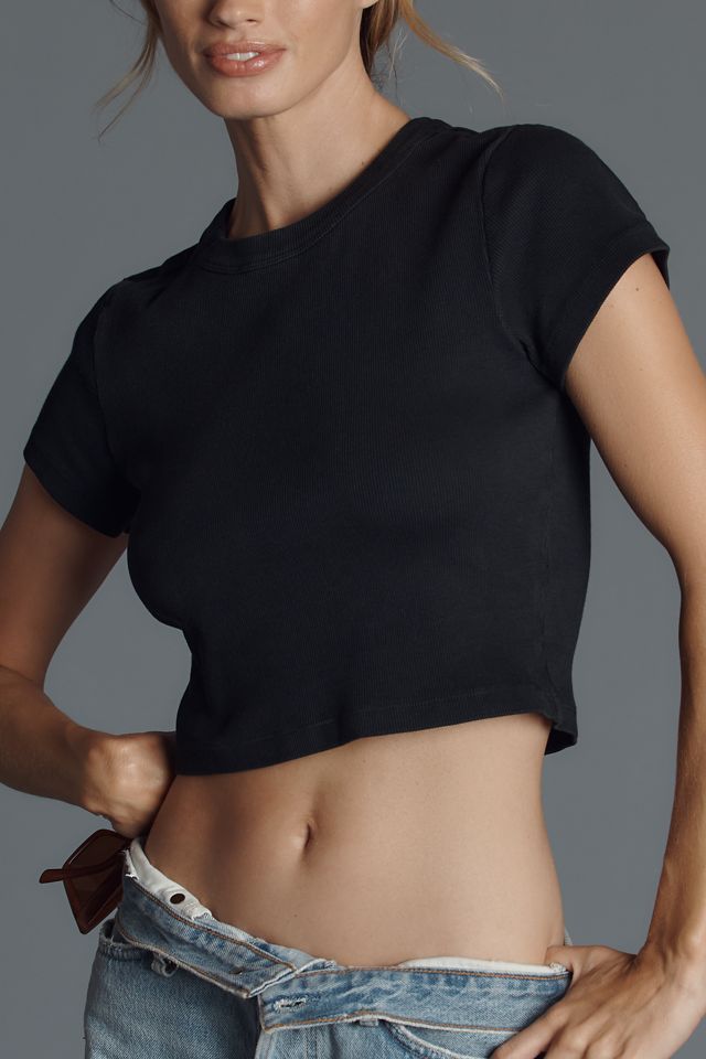 LSPACE Julia Crop Baby Tee #3