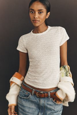 LSPACE Lily Rose Cotton Tee