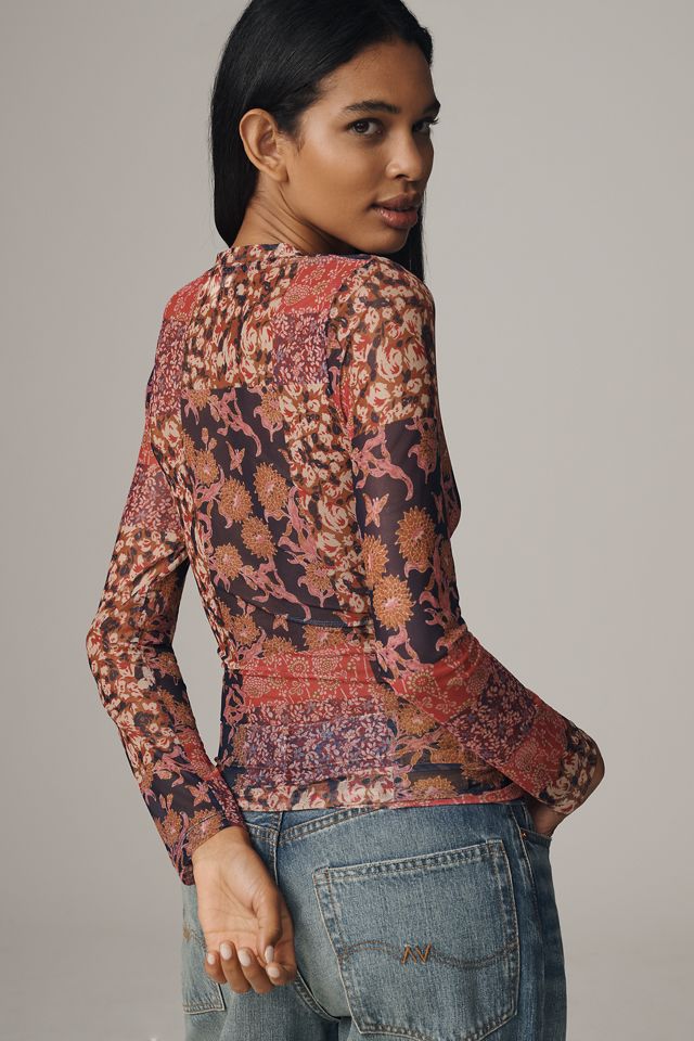 Porridge Kona Mock-Neck Top #1