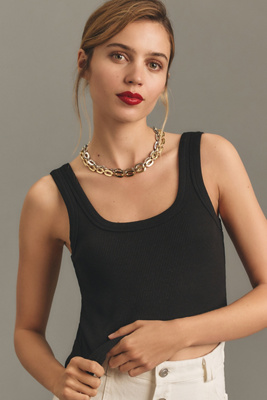 Citizen Of Humanity Faye Tank Top In Black