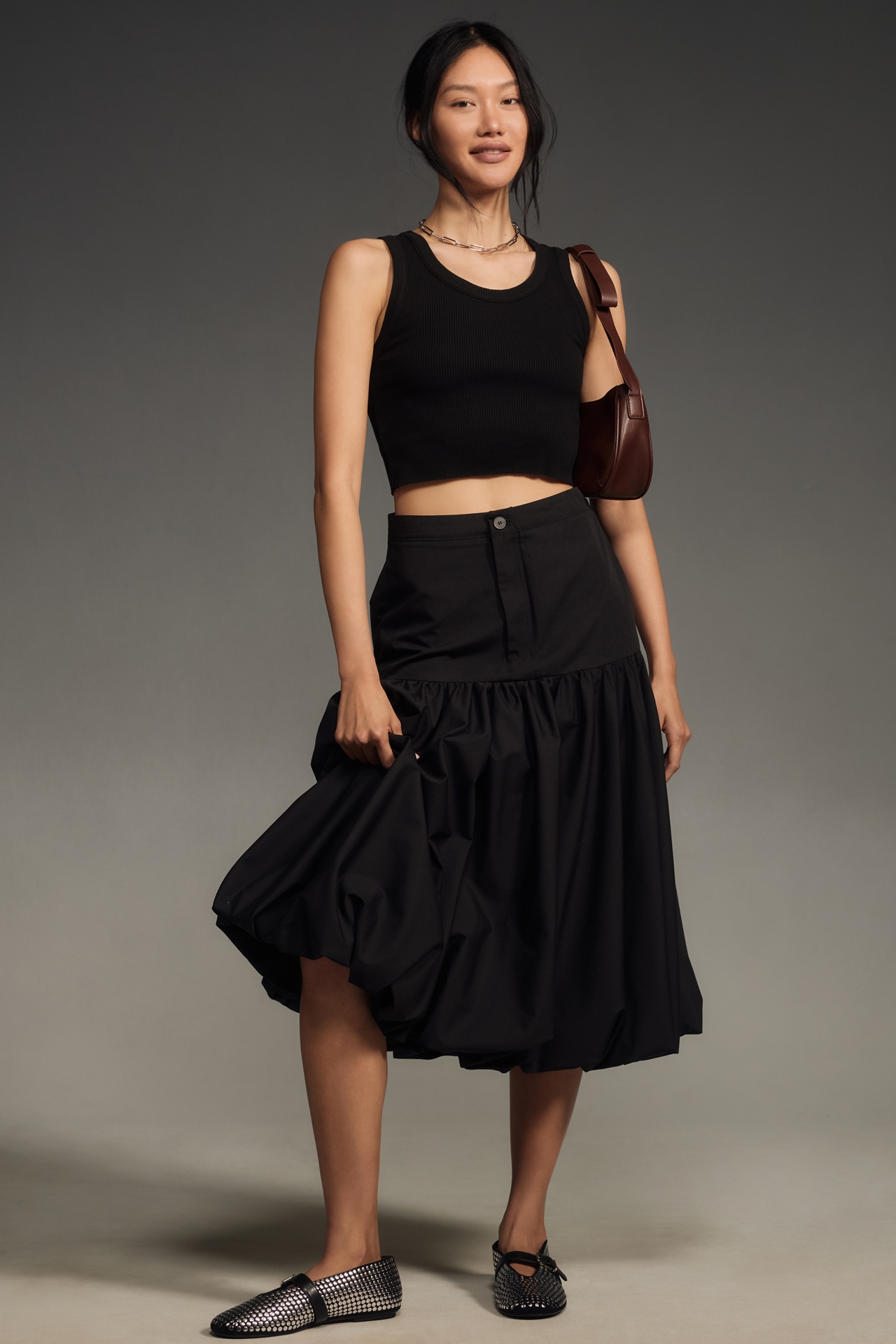 AGOLDE Poppy Crop Tank