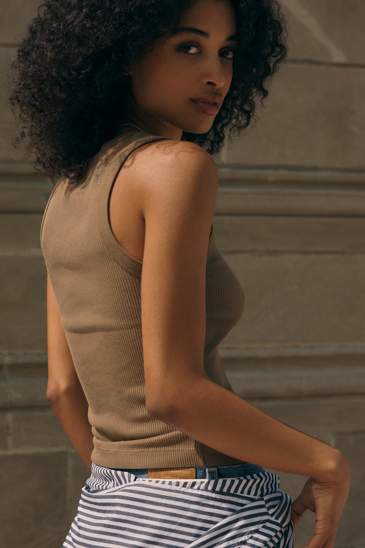 AGOLDE Poppy Tank