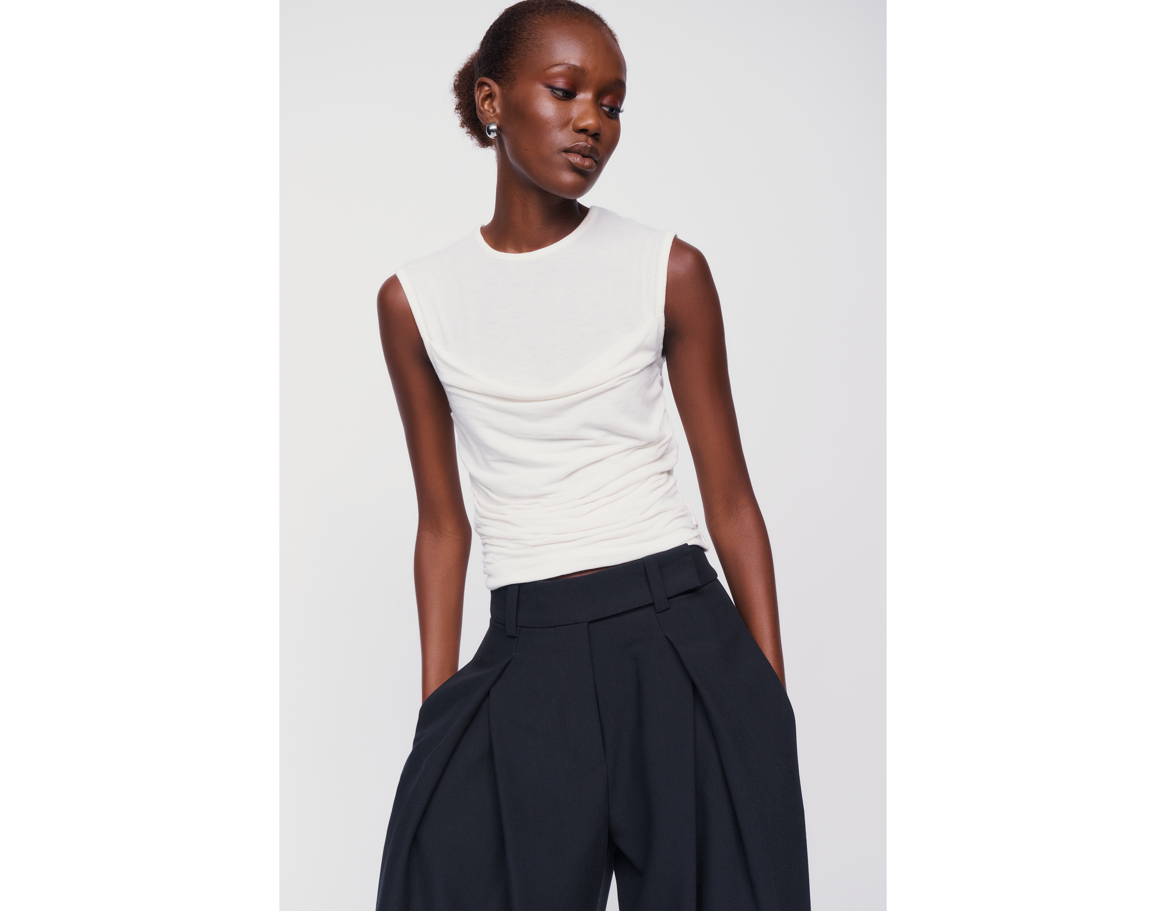 AGOLDE Theodore Cashmere Blend Tank
