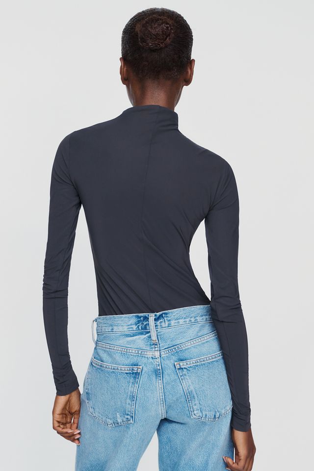 AGOLDE Lupin Ruched Bodysuit #1