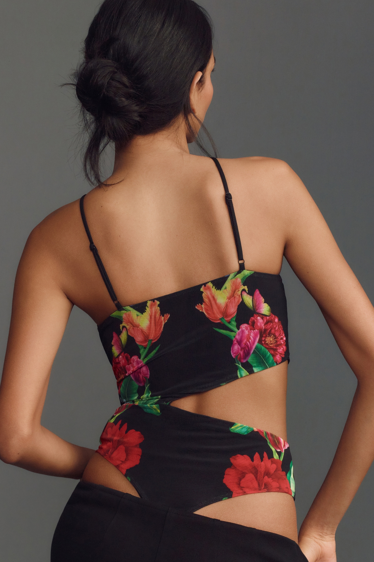 AFRM Delos Floral Bodysuit