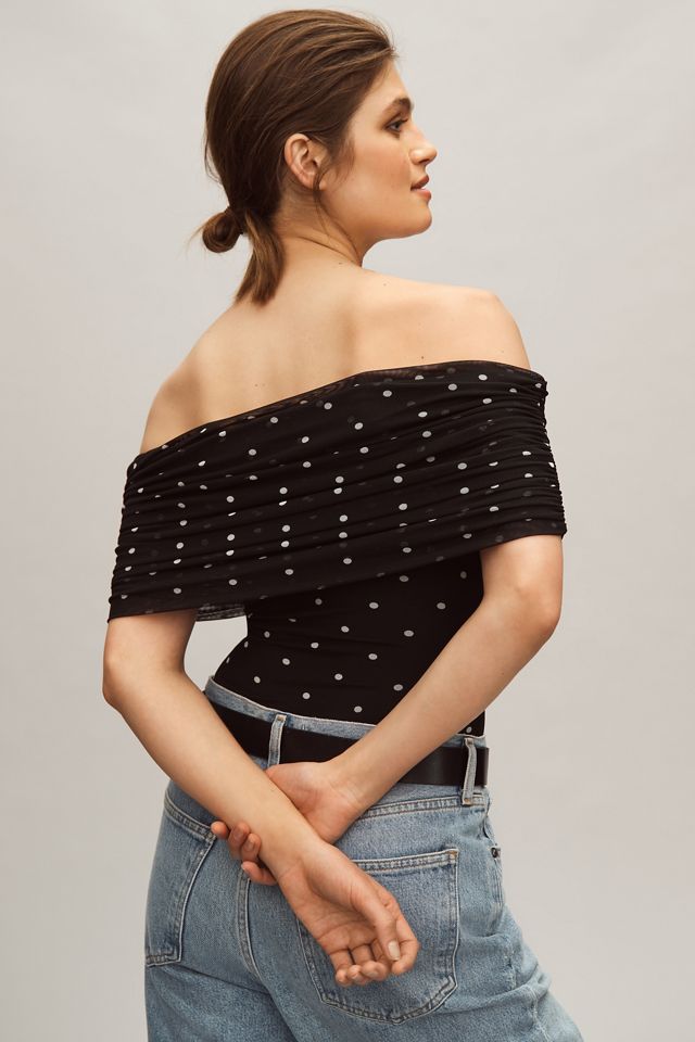 AFRM Divya Off-The-Shoulder Bodysuit | Anthropologie UK