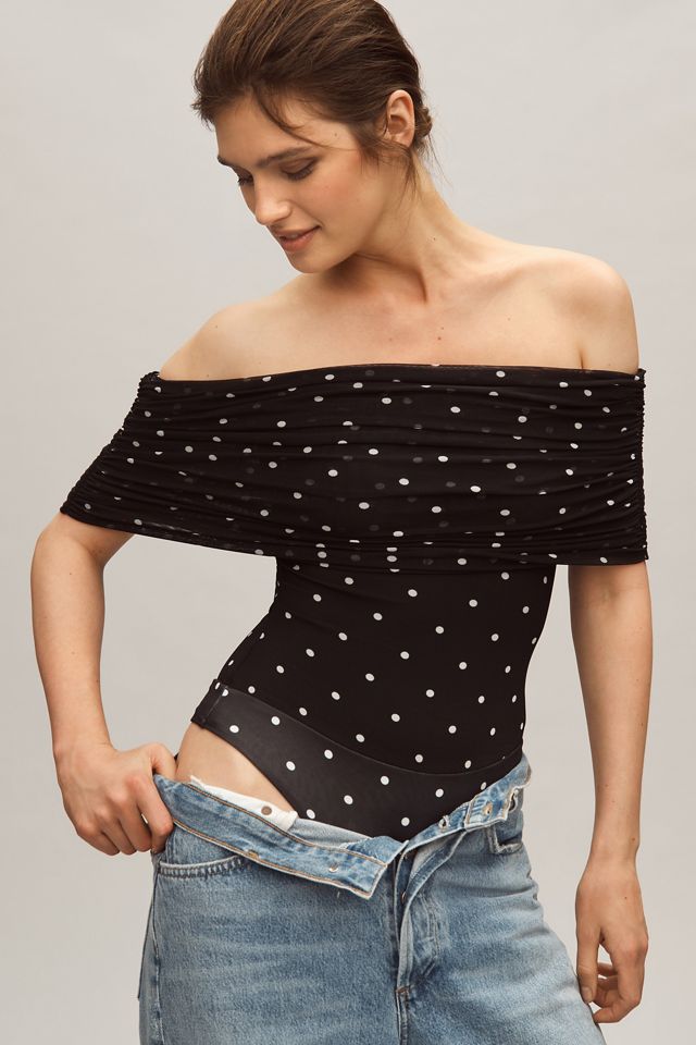 AFRM Divya Off-The-Shoulder Bodysuit | Anthropologie UK
