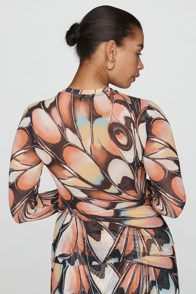 AFRM Kaylee Long-Sleeve Mesh Top #2