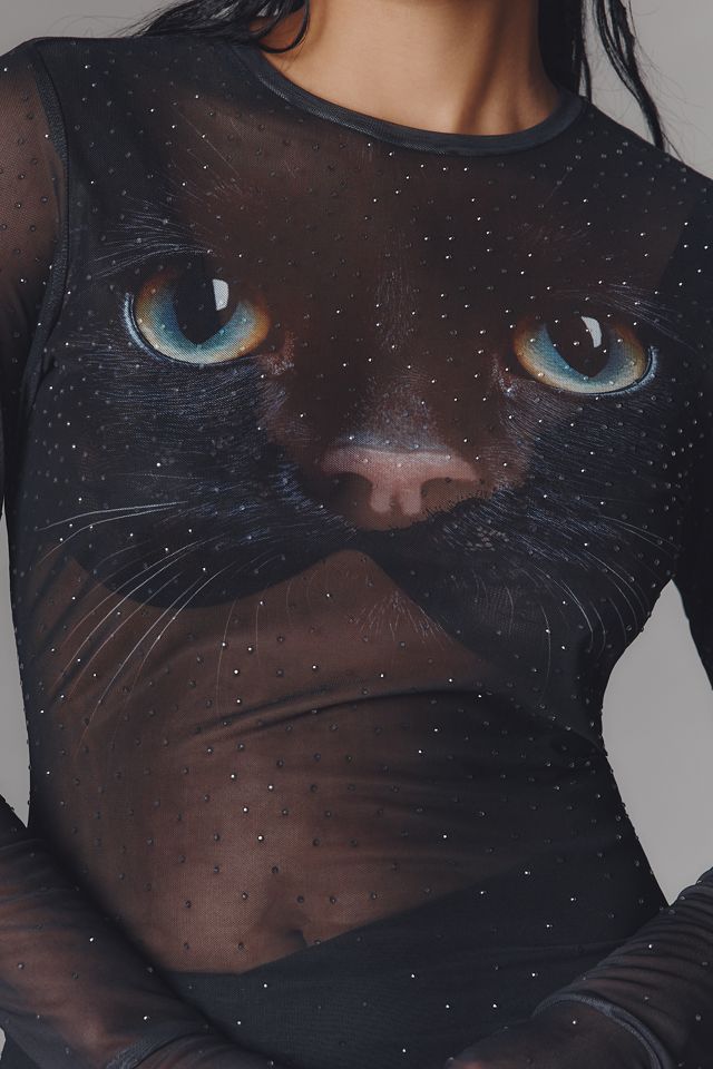 AFRM Kaylee Long-Sleeve Mesh Top #5