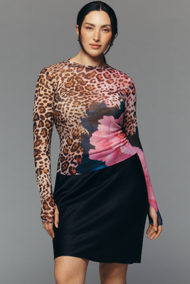 AFRM Kaylee Long-Sleeve Mesh Top