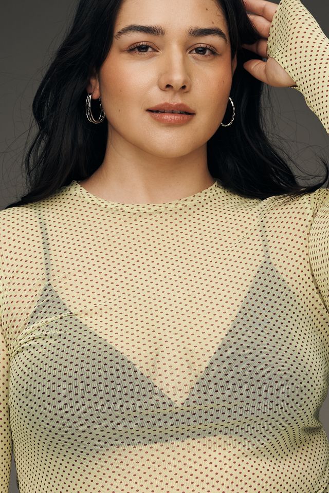 AFRM Kaylee Long-Sleeve Mesh Top #3