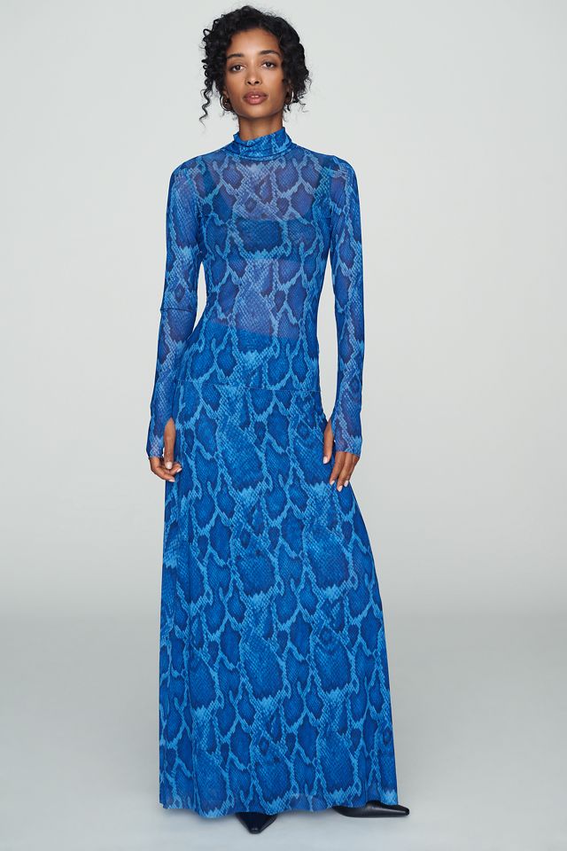 AFRM Zadie Mesh Mock Neck Top #3
