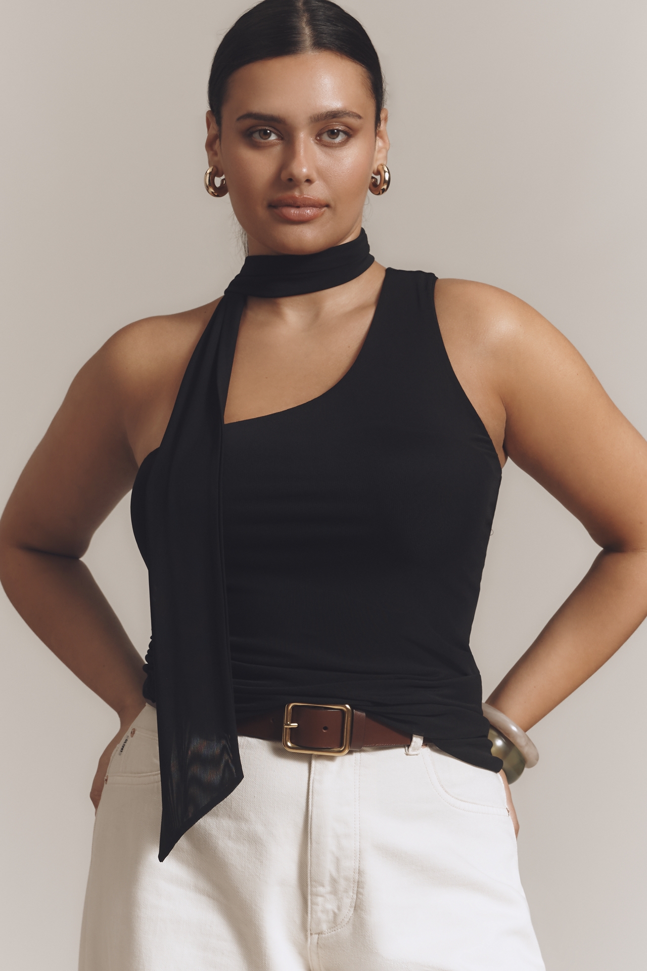 AFRM Maple Asymmetrical Tank Top