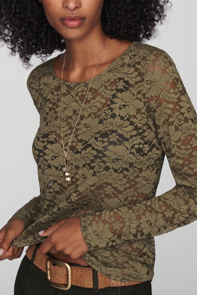 Top in Pizzo a Maniche Lunghe di Anthropologie #2