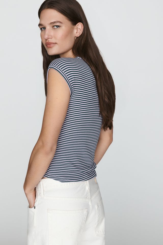 The Betty Crew-Neck Baby Muscle T-Shirt by Maeve #3