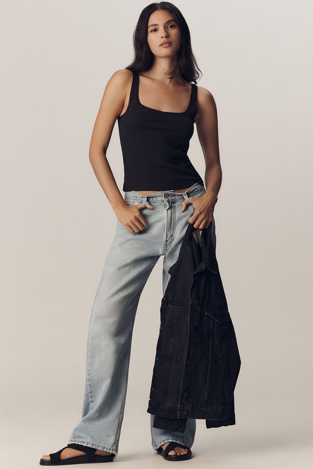 Pilcro Mesh-Trim Tank Top #2