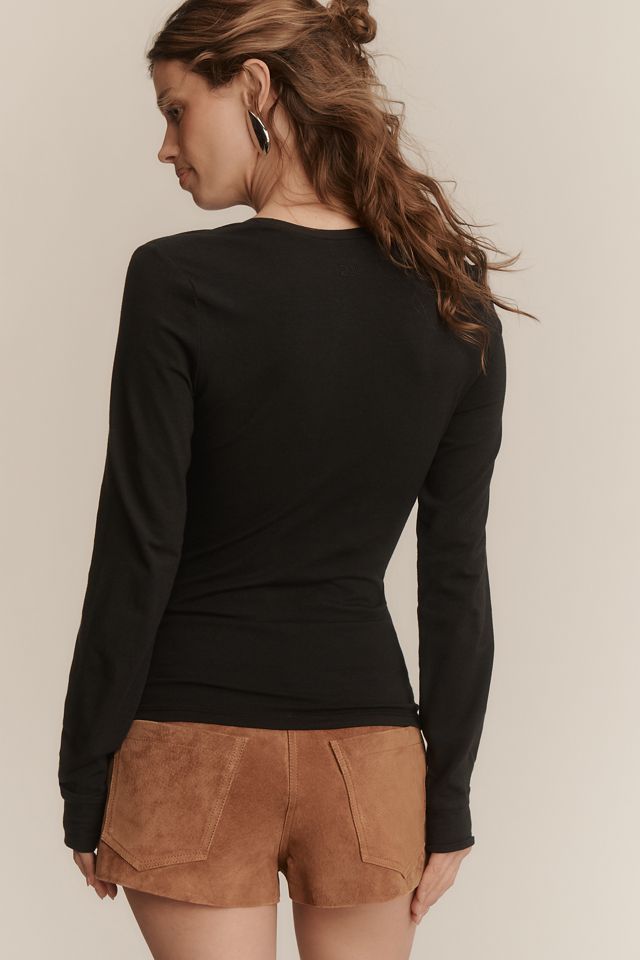 Maeve The Saturday Scoop V-Neck Tee #9