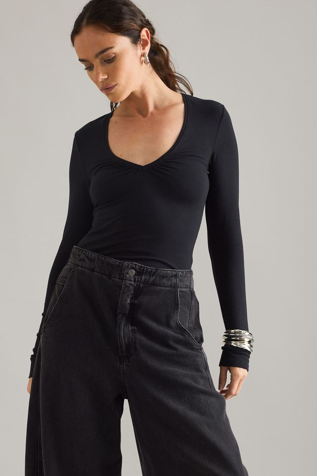 Maeve The Saturday Scoop V-Neck Tee #3