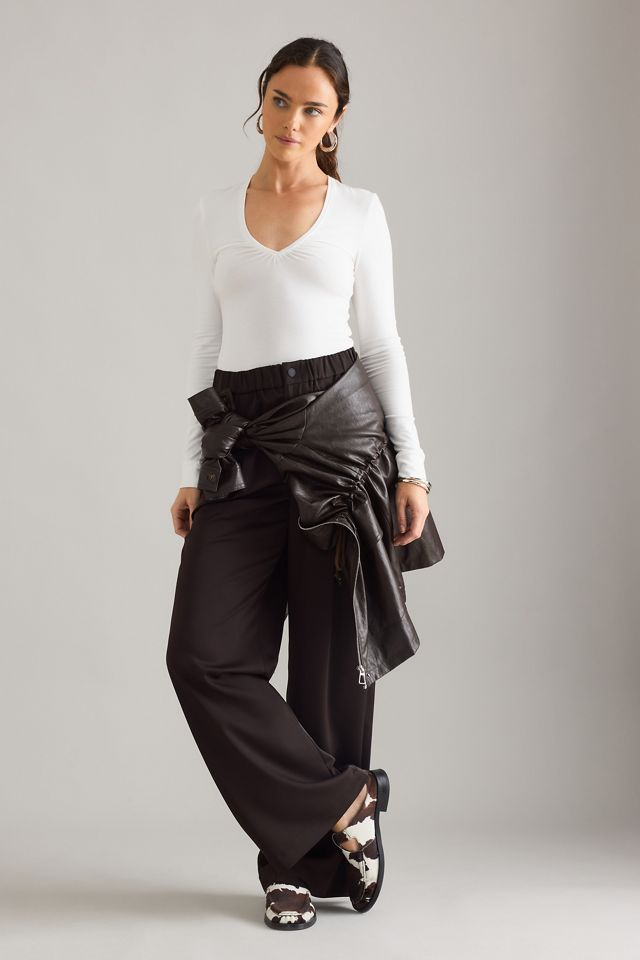 Maeve The Saturday Scoop V-Neck Tee #1