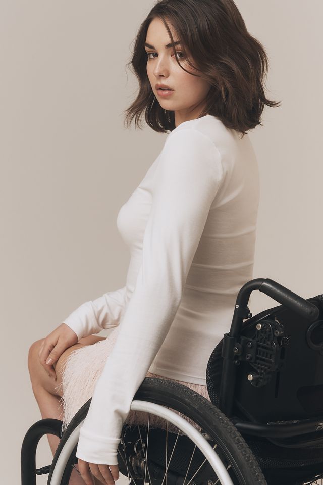 Maeve The Saturday Scoop V-Neck Tee #7