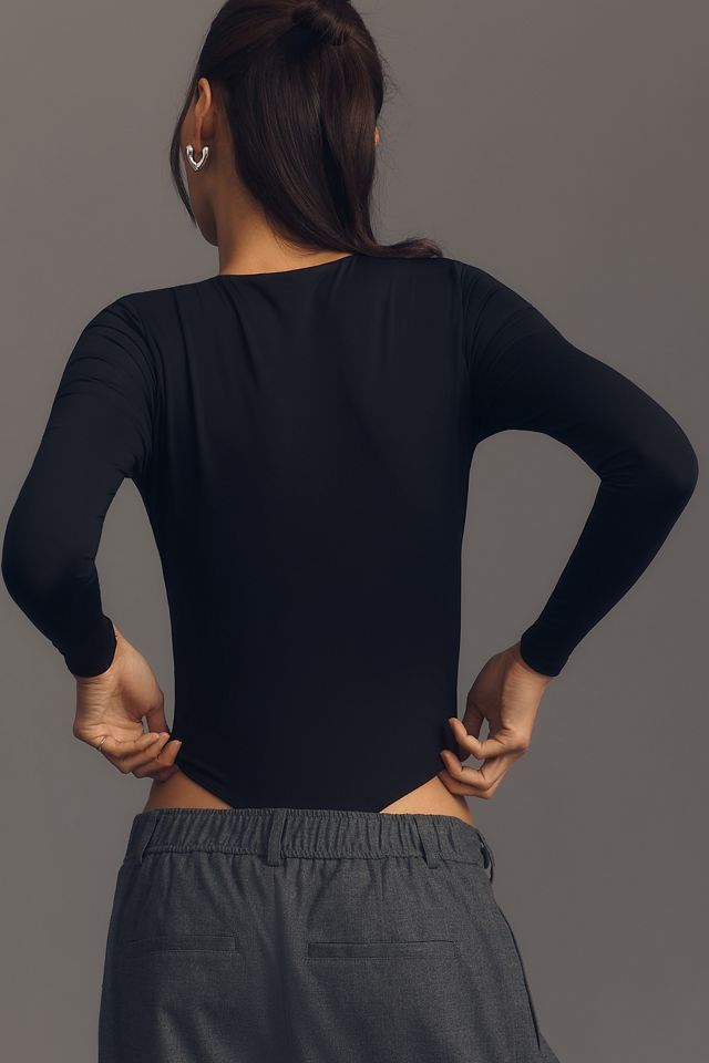 Second Skin by RD Style Elodie Wrap Bodysuit #1