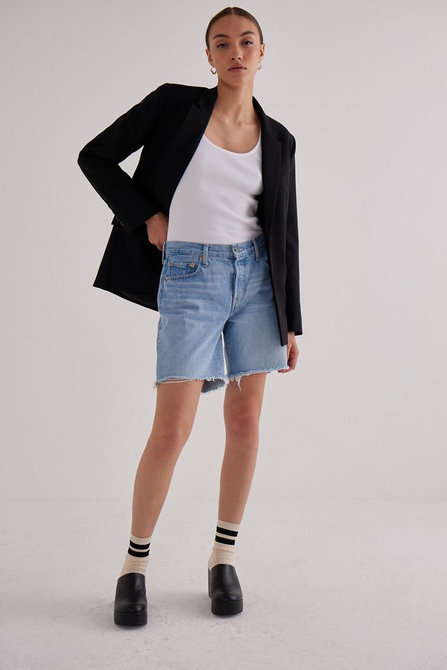 Levi's Camiseta sin mangas de algodón con cuello de cuchara #4