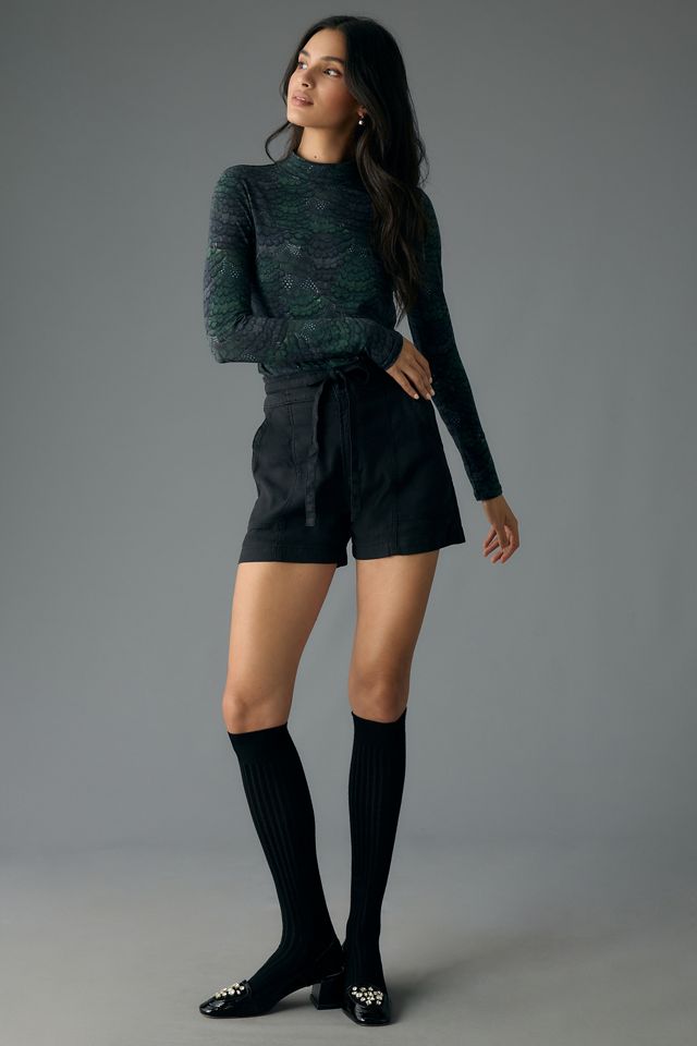 Scotch & Soda Printed Mock-Neck Sweater #1